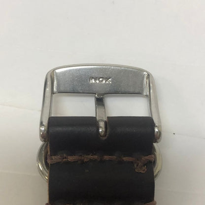 シェル ホーウェン コードバン 時計ベルト ナトータイプ ブラウン Shell【AFI8】【中古】