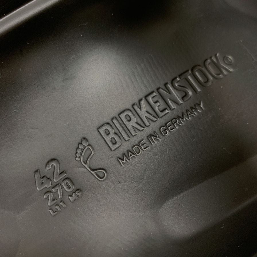 ビルケンシュトック サンダル アリゾナ EVA ベルト レギュラー幅 ユニセックス ブラック サイズ42 BIRKENSTOCK 約27.0cm【AFD15-2】