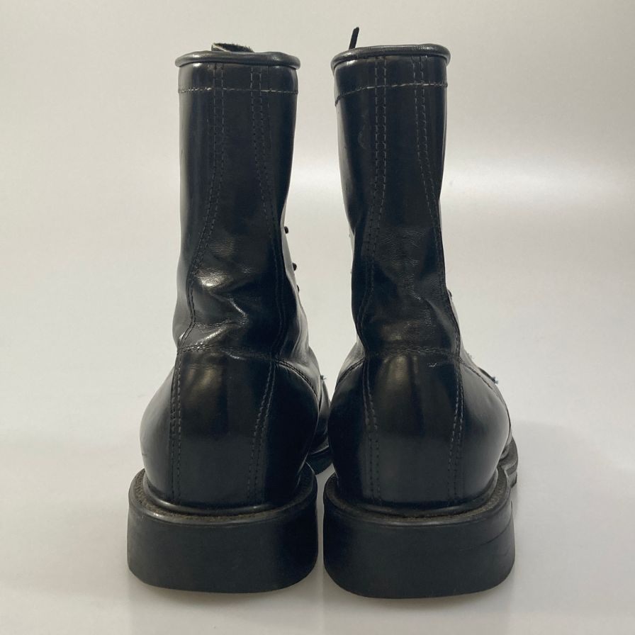 チペワ ブーツ レザー レースアップ サイズUS6.5 ブラック CHIPPEWA 約24.5cm【AFC42】