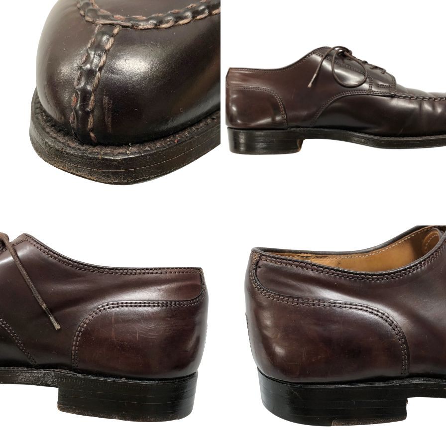 オールデン レザーシューズ 2240 コードバン Vチップ ブラウン サイズ6E メンズ ALDEN ビジネスシューズ 約24.0cm【LA】【中古】