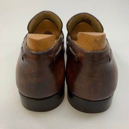 ベルルッティ ローファー レザーシューズ タッセル メンズ サイズ6.5 ブラウン系 BERLUTI ローファー 約25.5cm【LA】【中古】