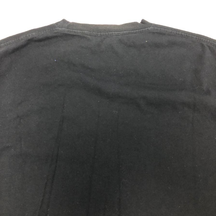 美品◆バレンシアガ Tシャツ コットン 613968  フロントロゴ ブラック サイズM BALENCIAGA 【AFB33】