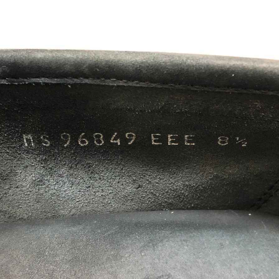 フェラガモ ビットローファー 96849 ヌバック メンズ ブラック サイズUK8.5EEE Salvatore Ferragamo 約27.0cm【AFD14】