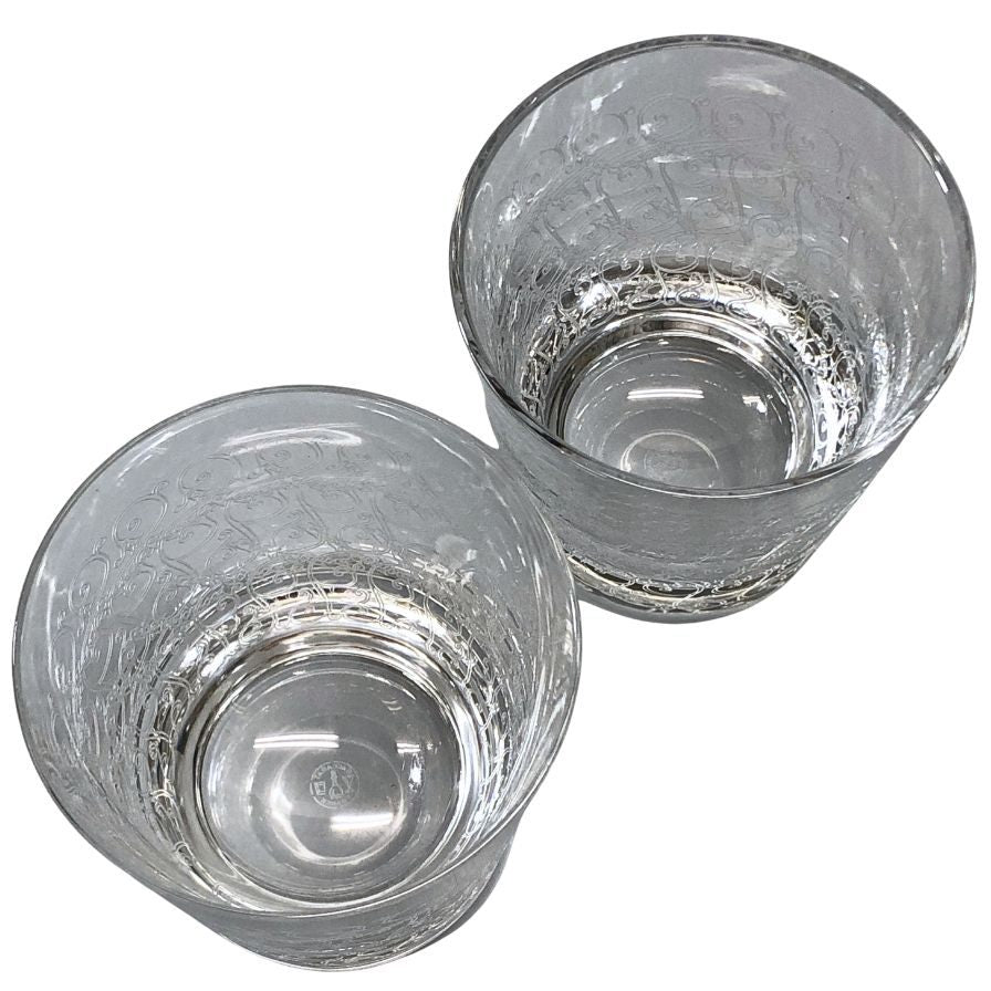 バカラ ローハン ロックグラス 2脚セット Baccarat Rohan【AFI28】【中古】