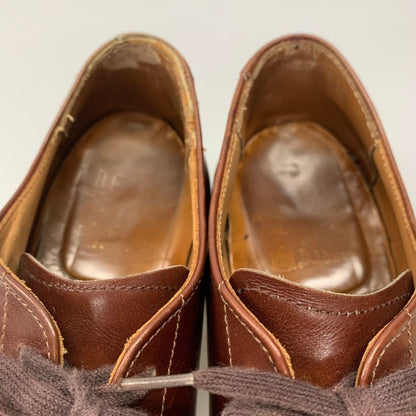オールデン ビームス レザーシューズ 別注 Vチップ 54302 ブラウン メンズ サイズ6 ALDEN BEAMS ビジネスシューズ 約24.0cm【LA】【中古】