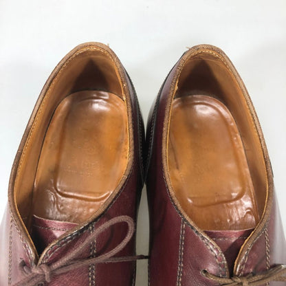 オールデン レザーシューズ 964 Vチップ カーフ ボルドー メンズ サイズUS8.5 ALDEN 約26.5cm【YB4】