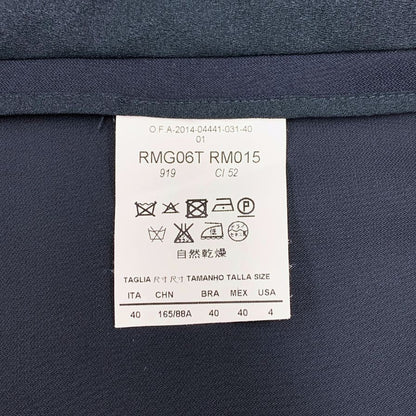 中古◆アルマーニコレッツェオーニ テーラードジャケット シングル 1B レディース サイズ40 ARMANI COLLEZIONI 【AFB15】