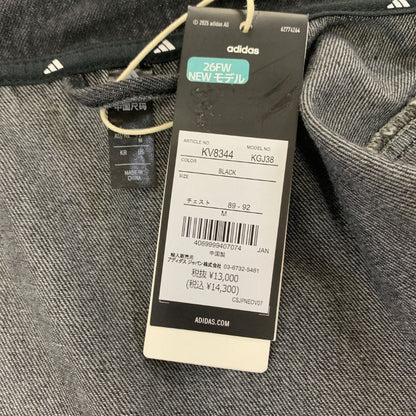 極美品◆アディダス デニムジャケット KV8344 サイズM ブラック メンズ adidas 【AFB34】
