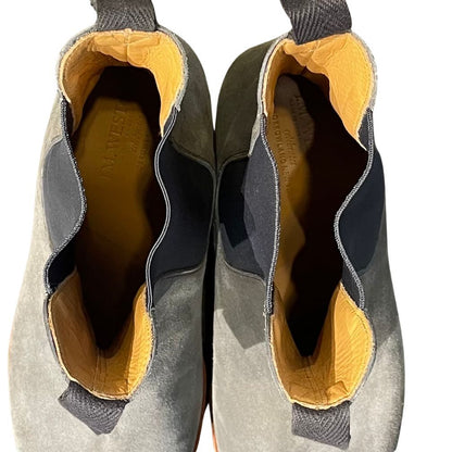 ジェイエムウエストン チェルシーブーツ 705 グレー スエード  サイズ9D メンズ  J.M.WESTON ブーツ 約27.0cm【LA】【中古】