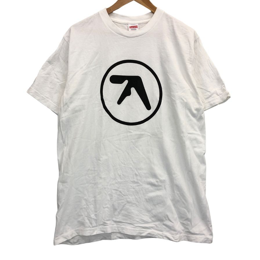 美品◆シュプリーム Tシャツ 25SS 0701-252627  エイフェックスツイン ホワイト サイズM Supreme 【AFB34】