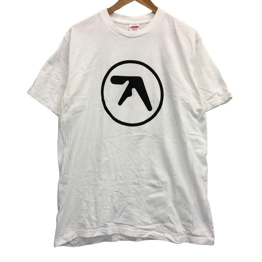 美品◆シュプリーム Tシャツ 25SS 0701-252627  エイフェックスツイン ホワイト サイズM Supreme 【AFB34】