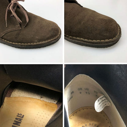 クラークス デザートブーツ ブラウン サイズUS9.5 メンズ Clarks 約27.5cm【AFC31】