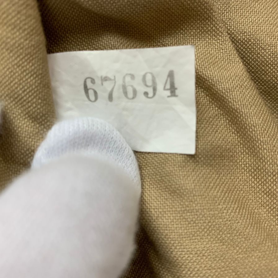 ギットマン ヴィンテージ バンドカラーシャツ アメリカ製 コットン メンズ ベージュ サイズL GITMAN VINTAGE【LA】