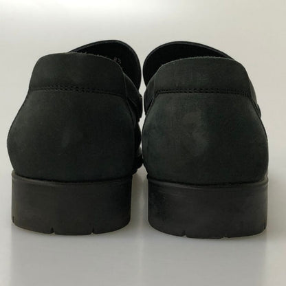 フェラガモ ビットローファー 96849 ヌバック メンズ ブラック サイズUK8.5EEE Salvatore Ferragamo 約27.0cm【AFD14】