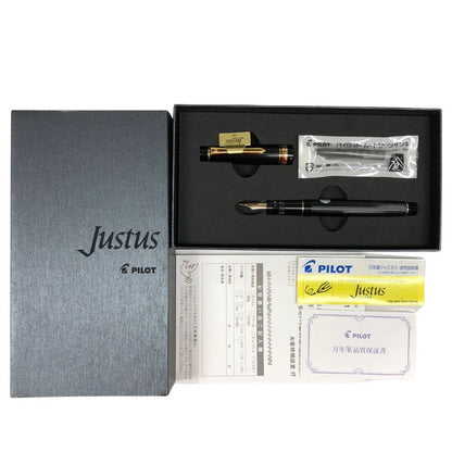 パイロット 万年筆 Justus95 ペン先14K FJ-3MR-NB-F ブラック PILOT【AFI21】