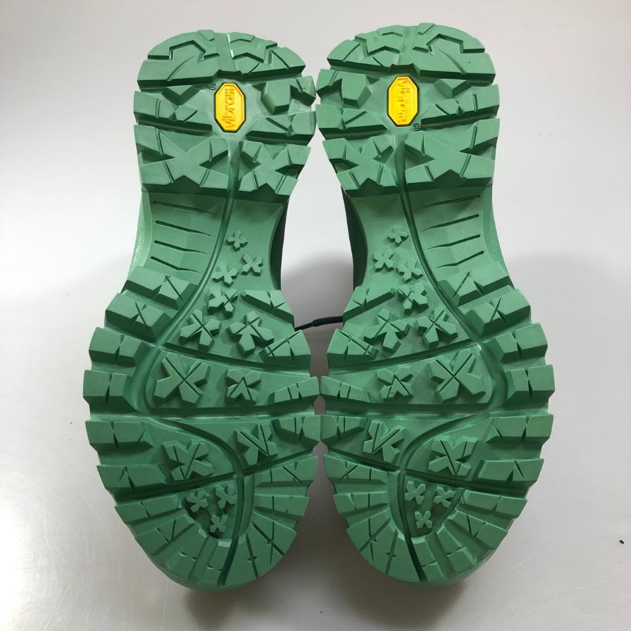 メレル ブーツ トレッキングブーツ Bristol MID レディース サイズ24.5 ブラック グリーン系 MERRELL 約24.5cm【AFD5】