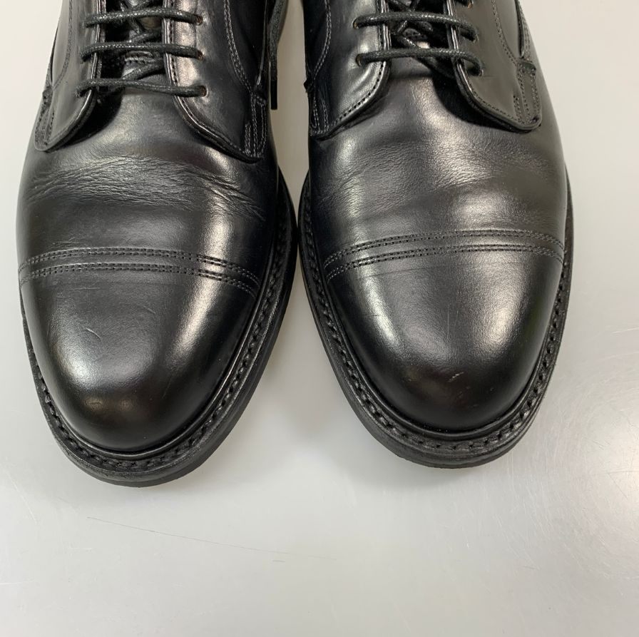 ジョセフチーニー ケンゴン2 カーフ ストレートチップ ブラック サイズUK7.5 メンズ Joseph Cheaney 約26.0cm【YB1】