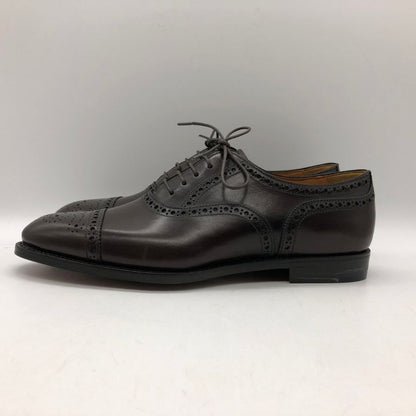 オリエンタル レザーシューズ 3103 セミブローグ カーフ ダークブラウン メンズ サイズ7 ORIENTAL 約25.5cm【AFD9】