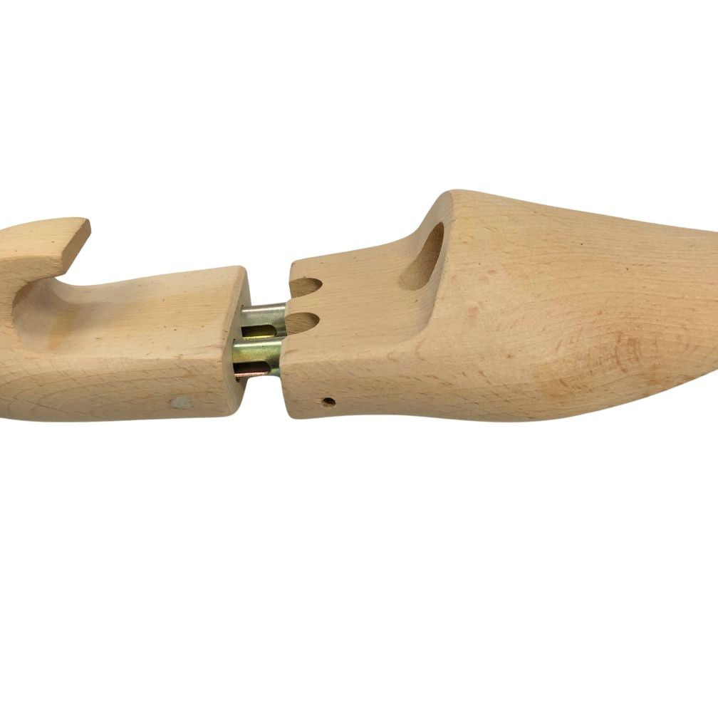 ラ コルドヌリ アングレーズ シューツリー 木製 レザーフラップ付 メンズ サイズ38 LA CORDONNERIE ANGLAISE 約26.5cm【AFC44】