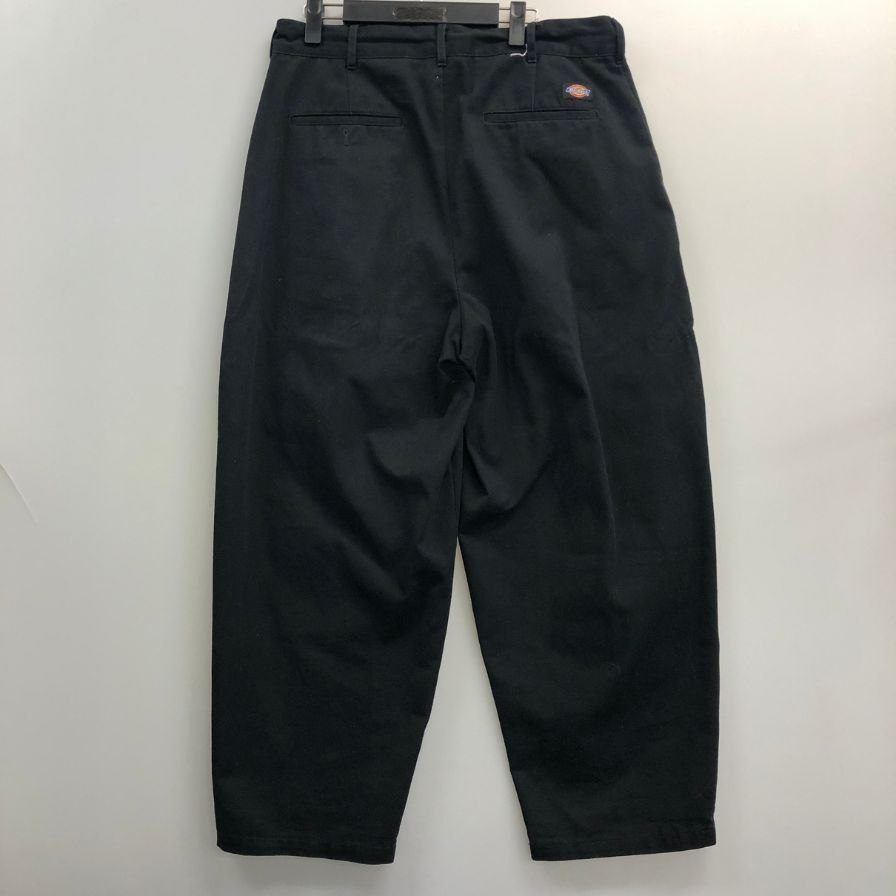 ディッキーズ インスクライブ タトゥー ワイドチノパンツ ブラック サイズXL Dickies INSCRIBE TATTOO 【AFB19】