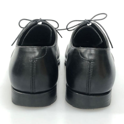 クロケット&ジョーンズ オードリー レザーシューズ 29447 ストレートチップ サイズ7.5D メンズ ブラックカーフ CROCKETT&JONES AUDLEY ビジネスシューズ 約26.0cm【LA】【中古】