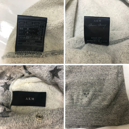 美品◆リュクス 163 イチロクサン  エイケイエム ビービー  パーカー L グレー LUXE 163 AKM BB 【AFA18】