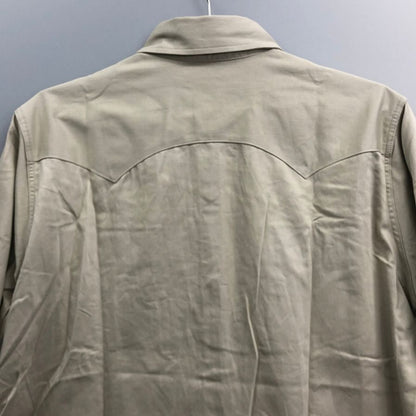 美品◆アナトミカ ハリソンシャツ ベージュ メンズ サイズＭ ANATOMICA 【AFB5】