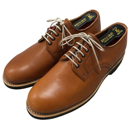 スコッチグレイン レザーシューズ ブリックカジュアル 74 サイズ25.5 ブラウン メンズ SCOTCH GRAIN ビジネスシューズ 約25.5cm【LA】【中古】