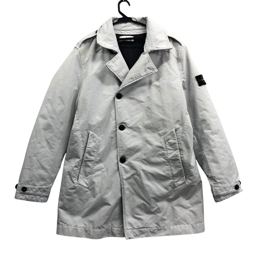 美品◆ストーンアイランド David-TC COAT PRIMAROFT インナー付き コート メンズ サイズXL オフホワイト STONE ISLAND 【AFF19】
