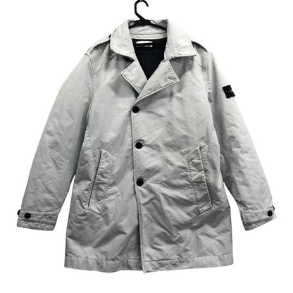 美品◆ストーンアイランド David-TC COAT PRIMAROFT インナー付き コート メンズ サイズXL オフホワイト STONE ISLAND 【AFF19】