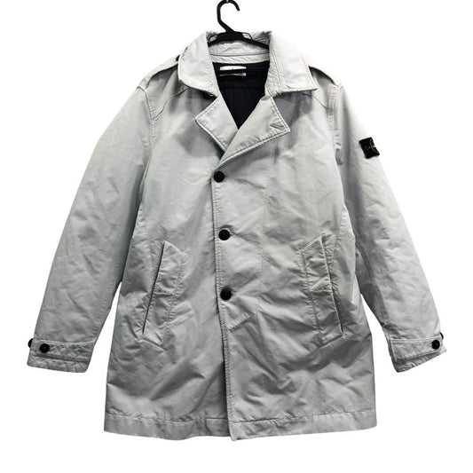 美品◆ストーンアイランド David-TC COAT PRIMAROFT インナー付き コート メンズ サイズXL オフホワイト STONE ISLAND 【AFF19】