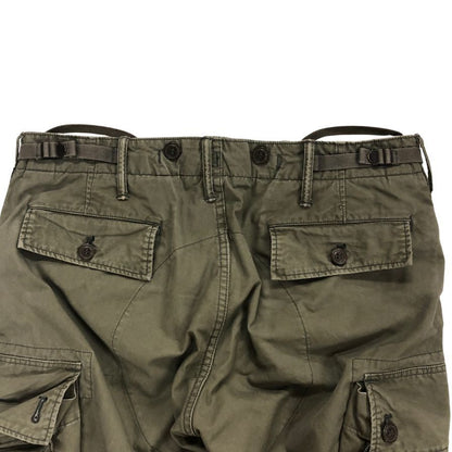 ダブルアールエル カーゴパンツ コットン サイズW30L30 メンズ カーキ RRL 【AFB43】