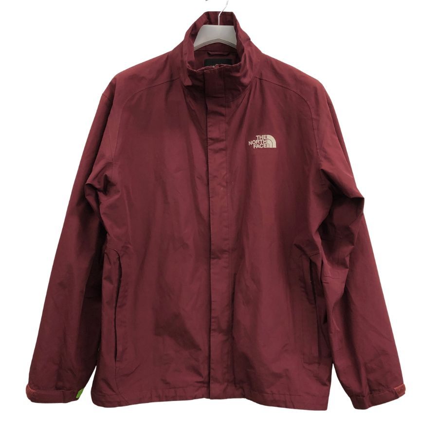 中古◆ノースフェイス ホワイトレーベル マウンテンパーカー ゴアテックス ボルドー メンズ サイズL  THE NORTH FACE 【AFA18】