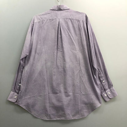 極美品◆マーカウェア ドレスシャツ A26A23SH01C ラベンダー メンズ サイズ2 MARKAWARE 【AFB12】