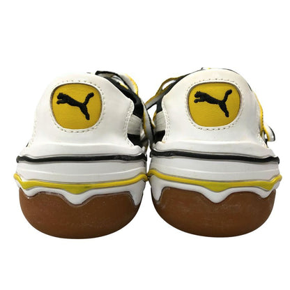 プーマ ローカットスニーカー ブラック×ホワイト メンズ サイズ28㎝ PUMA 約28.0cm【AFC34】