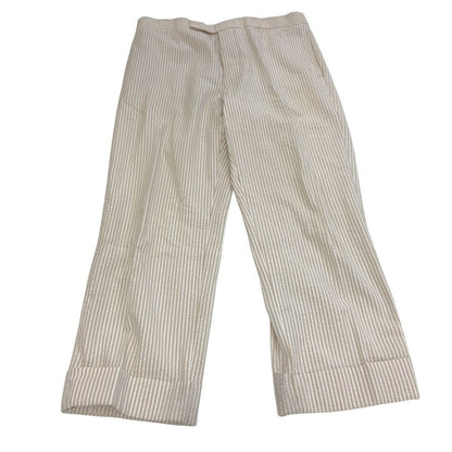 ブルックスブラザーズ スラックス コットン リップル ストライプ メンズ サイズBB2 ベージュ Brooks Brothers 【AFB21】