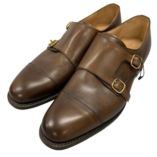チャーチ レザーシューズ サイズ8 メンズ ブラウン Church's COWES ビジネスシューズ 約26.5cm【LA】【中古】