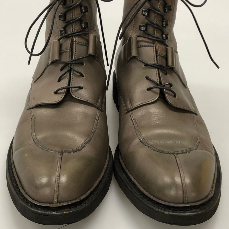 パラブーツ セリニャン 570 01 12 メンズ 8 グレー Paraboot ブーツ 約26.0cm【LA】【中古】
