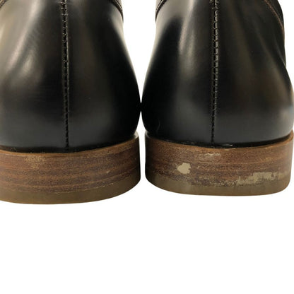 パラブーツ マルサン レザーシューズ コインローファー レザー イタリア製 メンズ ブラック サイズ8 Paraboot MARSAN 約27.0cm【AFC42】