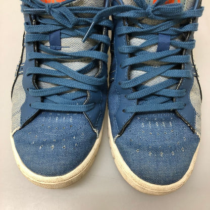 アシックス スニーカー アズール ATMOS GEL-PTG 岡山デニム 1201A561 ブルー サイズ27cm  ASICS 約27.0cm【AFC31】