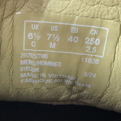 クラークス ワラビーブーツ スエード ゴアテックス メンズ メープル UK6.5G CLARKS 約24.5cm【AFD2】