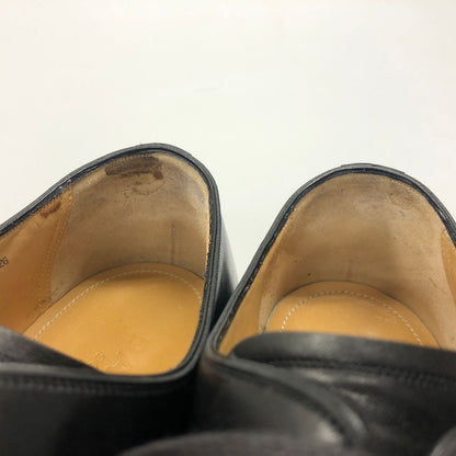 バリー レースアップシューズ アーモンドトゥ SELBY-L グッドイヤー製法 ブラック メンズ USA7 BALLY 約25.0cm【AFC43】