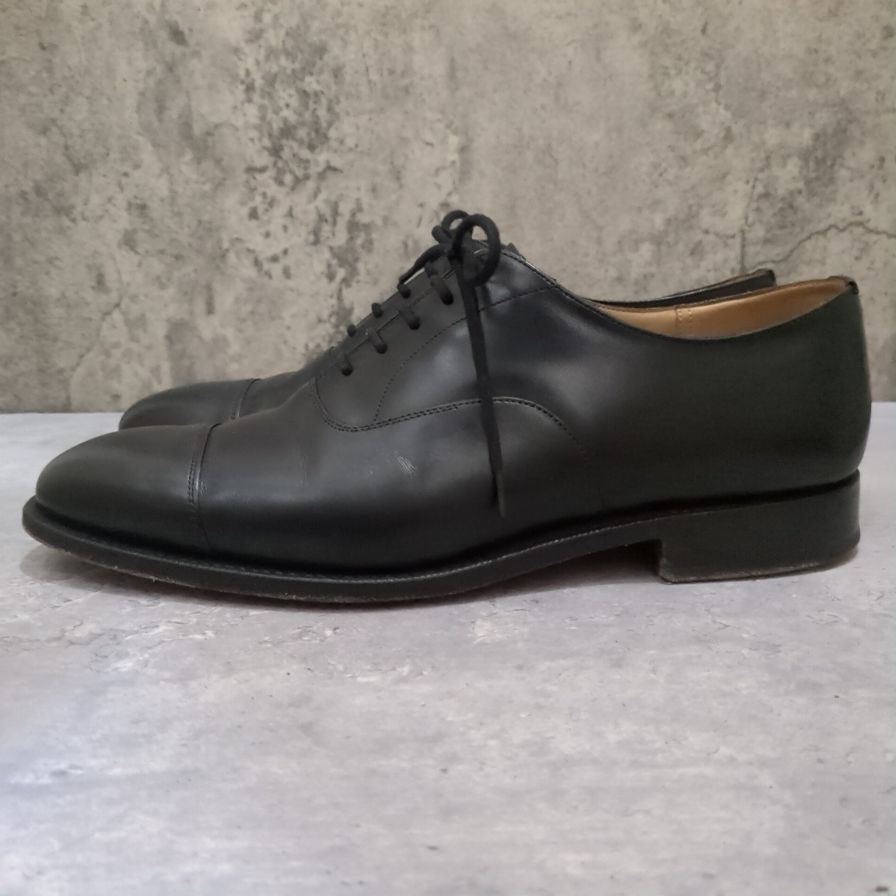 チャーチ コンサル 73ラスト カーフ ブラック メンズ サイズUK80F Church’ｓ ビジネスシューズ 約26.5cm【LA】【中古】