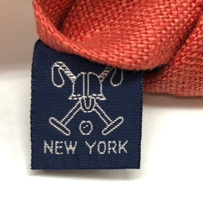 ポロ ラルフローレン ネクタイ 刺繍 オレンジ POLO RALPH LAUREN【AFI17】