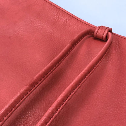 マックスマーラ ショルダーバッグ 本革 レザー ポーチ 鞄 ピンク レディース Max Mara【AFE6】