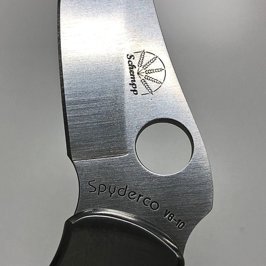 スパイダルコ ナイフ ペルシャン エド シェンプデザイン VG−10 マイカルタハンドル Spyderco【AFI3】【中古】