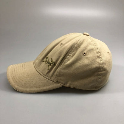 アークテリクス ロゴキャップ コットン FLEXFIT  サイズL ベージュ ARC'TERYX【AFB50】【中古】
