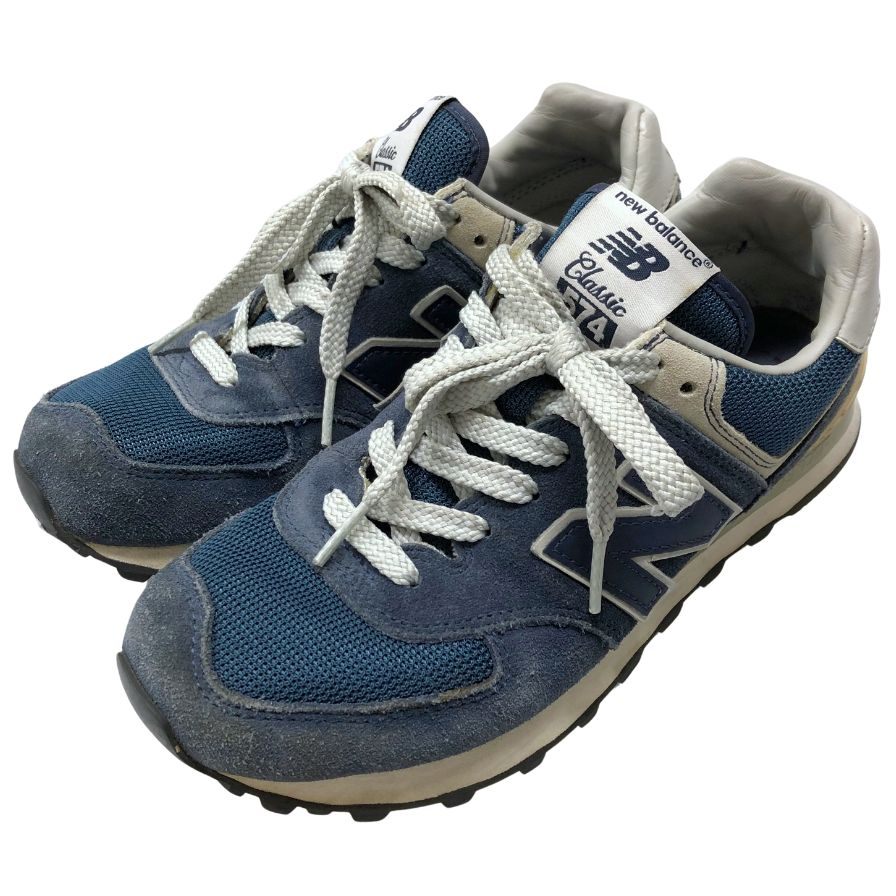 ニューバランス ML574VN レディース サイズ 6 ブルー系 New Balance 約23.5cm【AFC29】