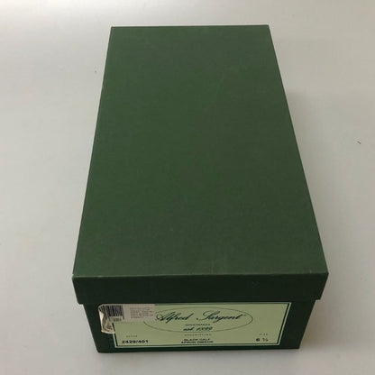 アルフレッド サージェン Uチップ レザーシューズ ブラック サイズ6.5 メンズ Alfred Sargent 約25.5cm【AFD15】