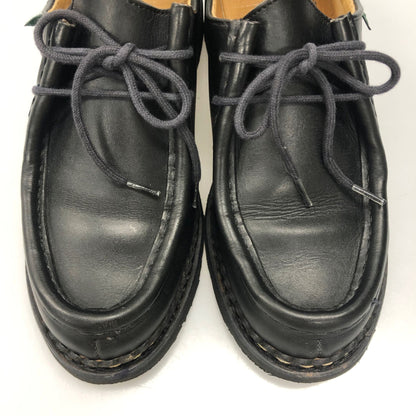 パラブーツ レザーシューズ ミカエル チロリアン リスレザー ブラック レディース サイズ4.5 PARABOOT MICHAEL 約23.0cm【AFC9】